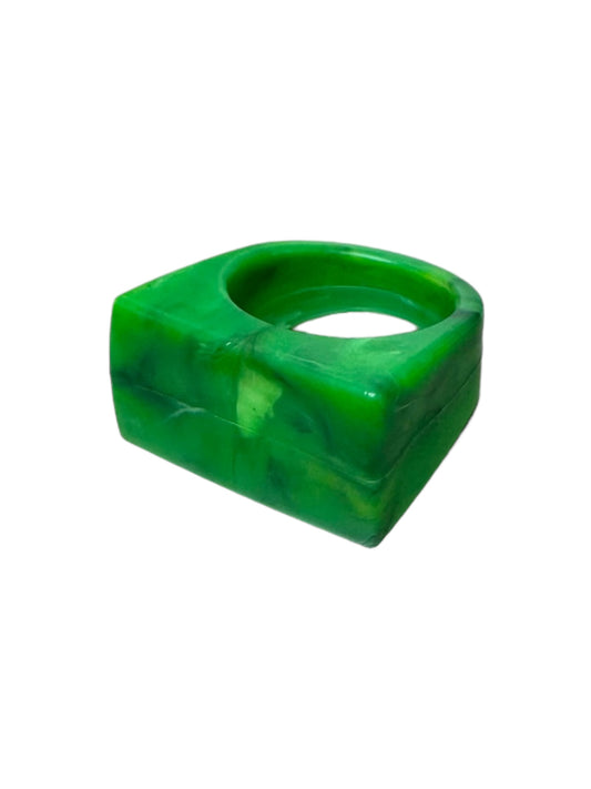 Emerald Green Ring
